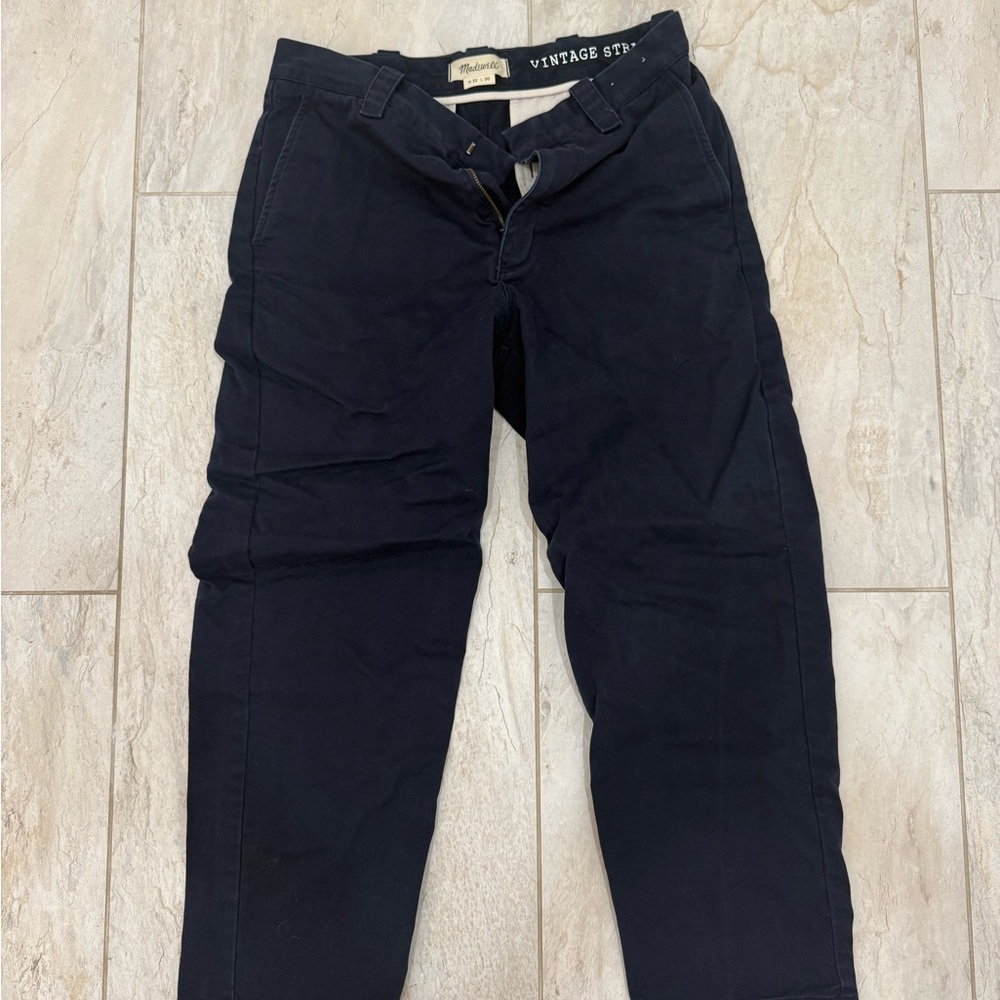 Madewell Dark Blue Men's Chinos